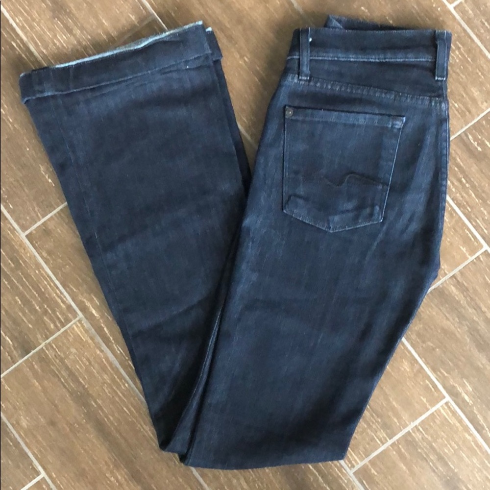 7 for all mankind Charlize high rise flare jean